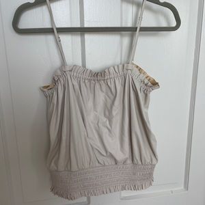 Ramy Brook Liquid Leather tank top